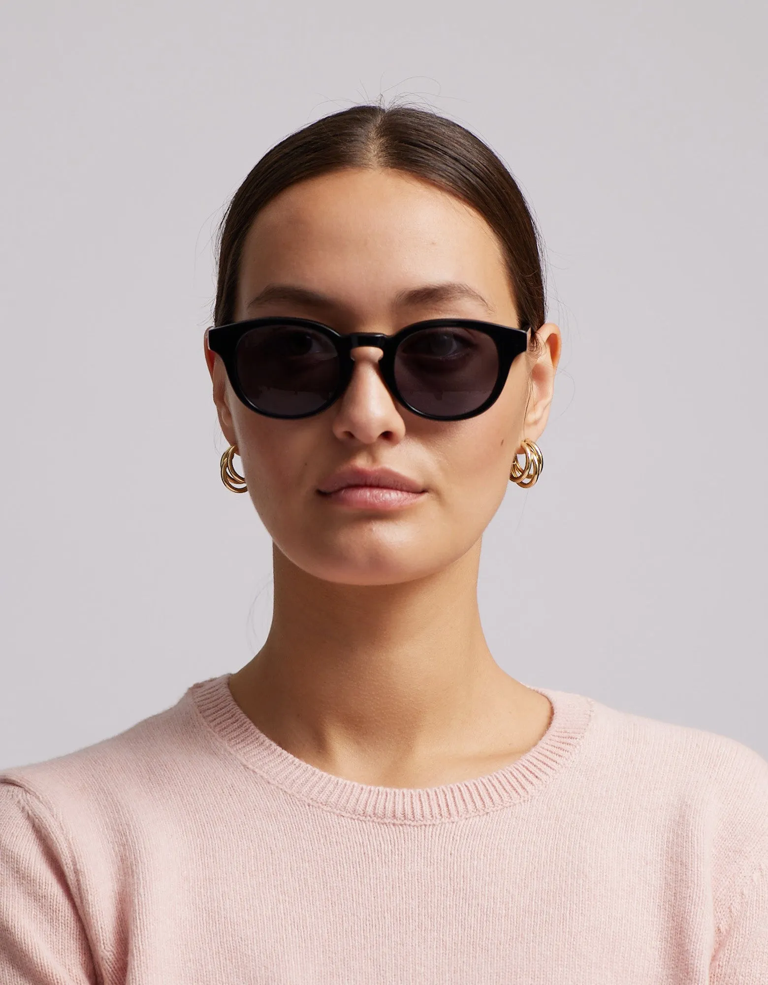 Sunglass 12 - Deep Black Solid - Black