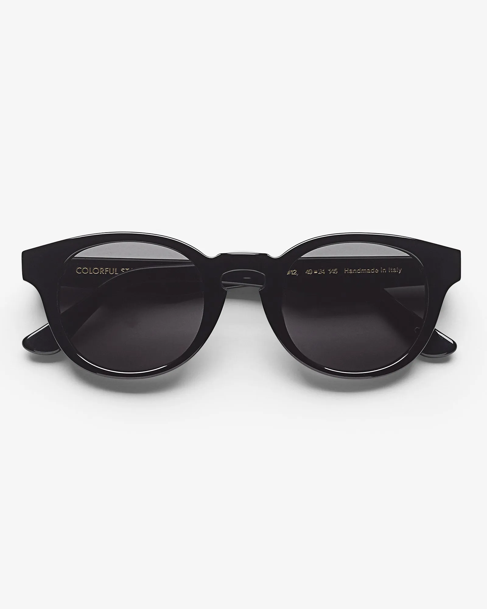 Sunglass 12 - Deep Black Solid - Black
