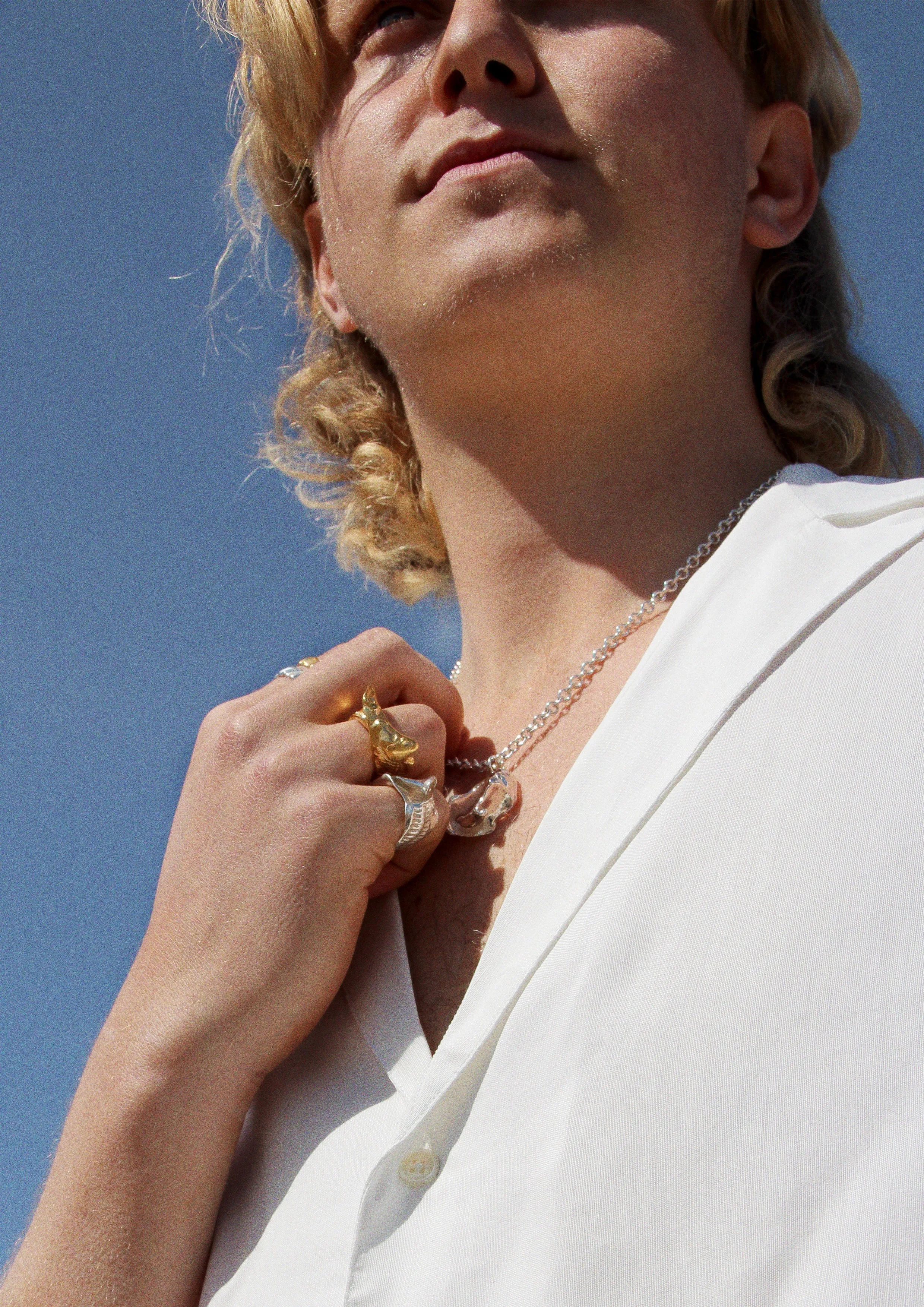 Swirl Fragmented Shell Ring