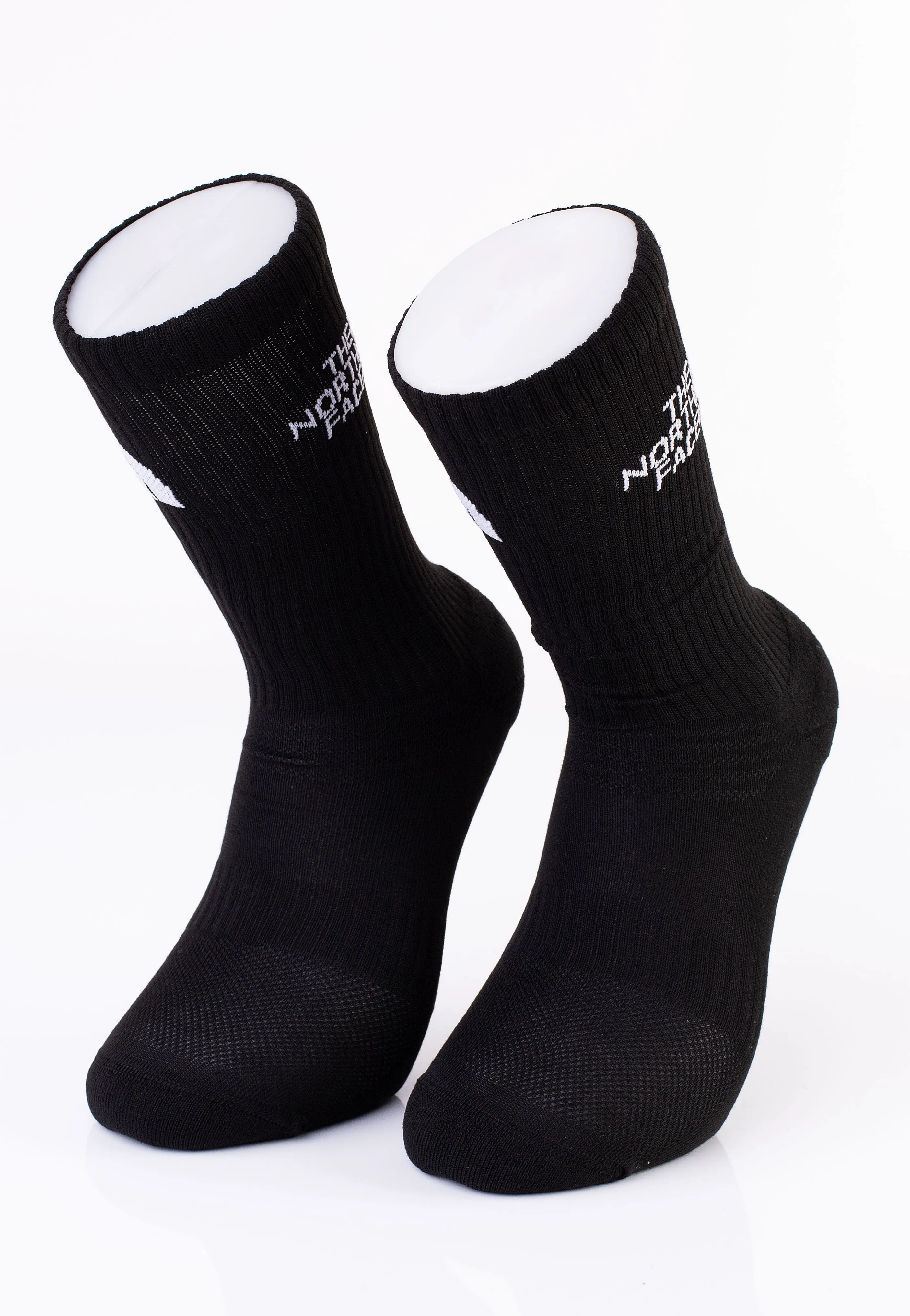 The North Face - Multi Sport Cush Crew Pack Of 3 Tnf Black - Socks