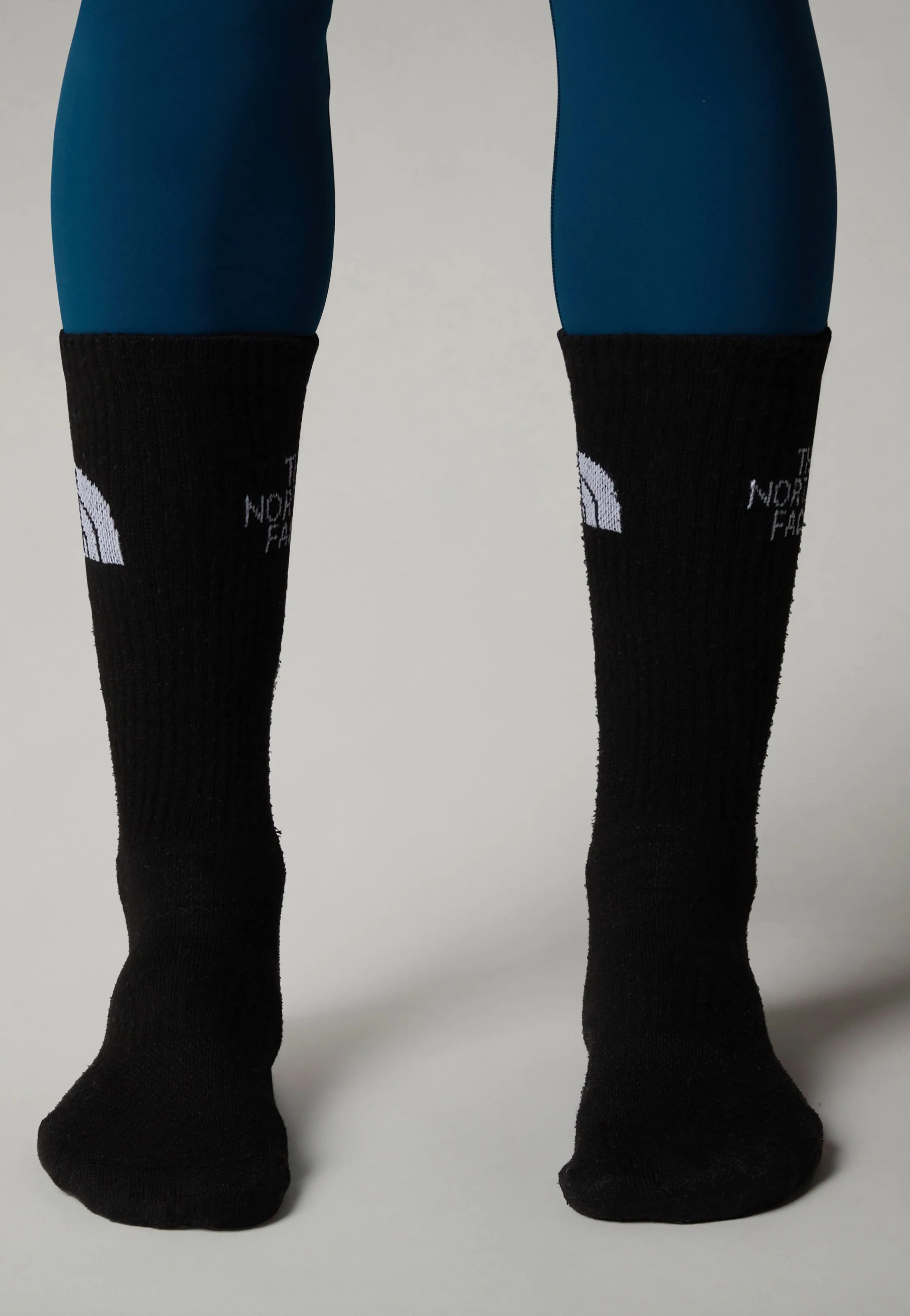 The North Face - Sport Cush Crew Sock Pack Of 3 Black Assorted - Socks