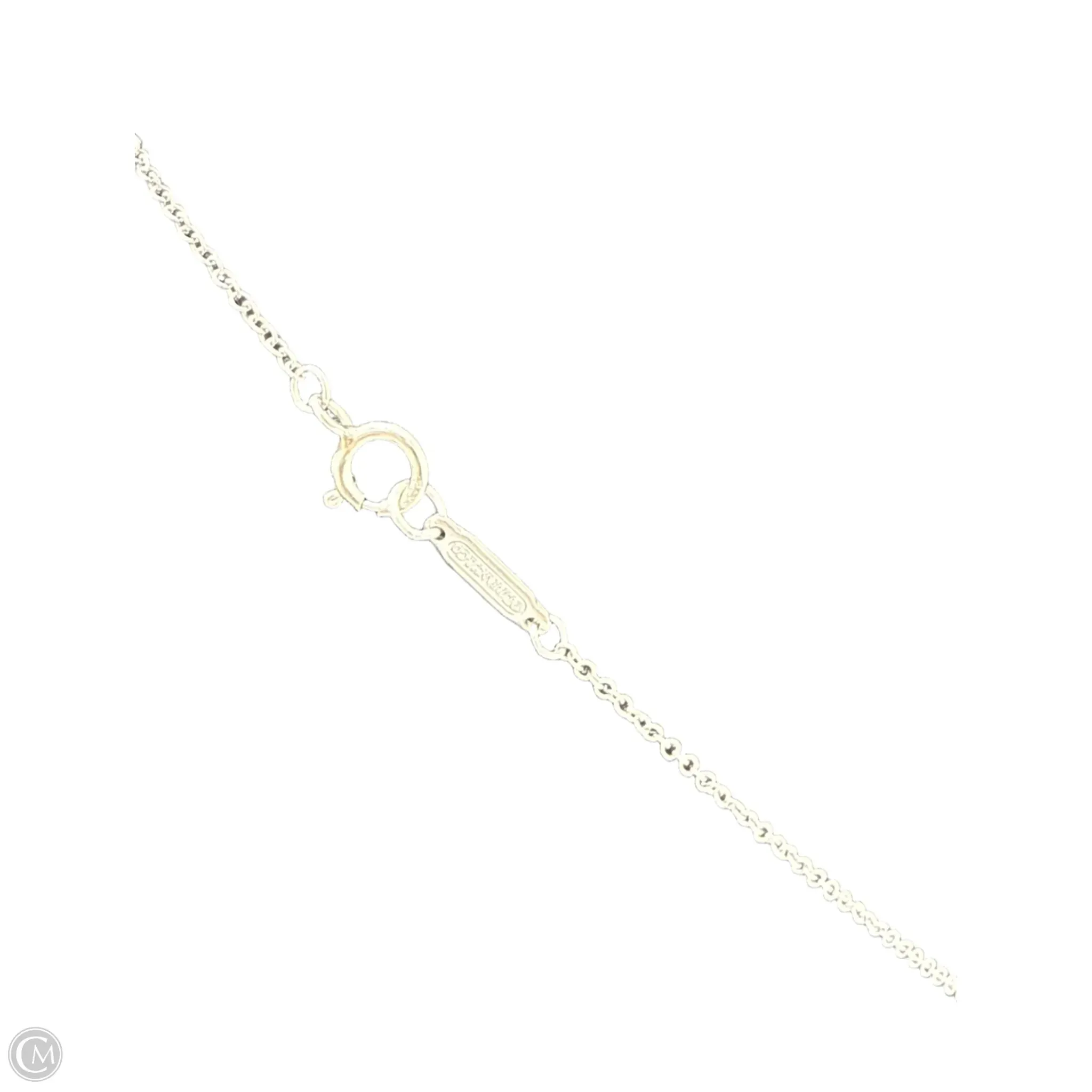 Tiffany & Company Luxury Crown Key 18K White Gold with Diamonds Necklace