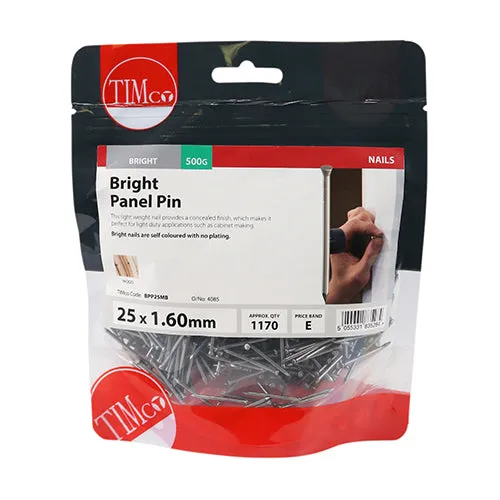 TIMco Bright Panel Pins 0.5kg