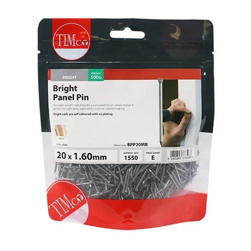 TIMco Bright Panel Pins 0.5kg