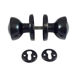 Timco Plastic Rim / Mortice Knob Set