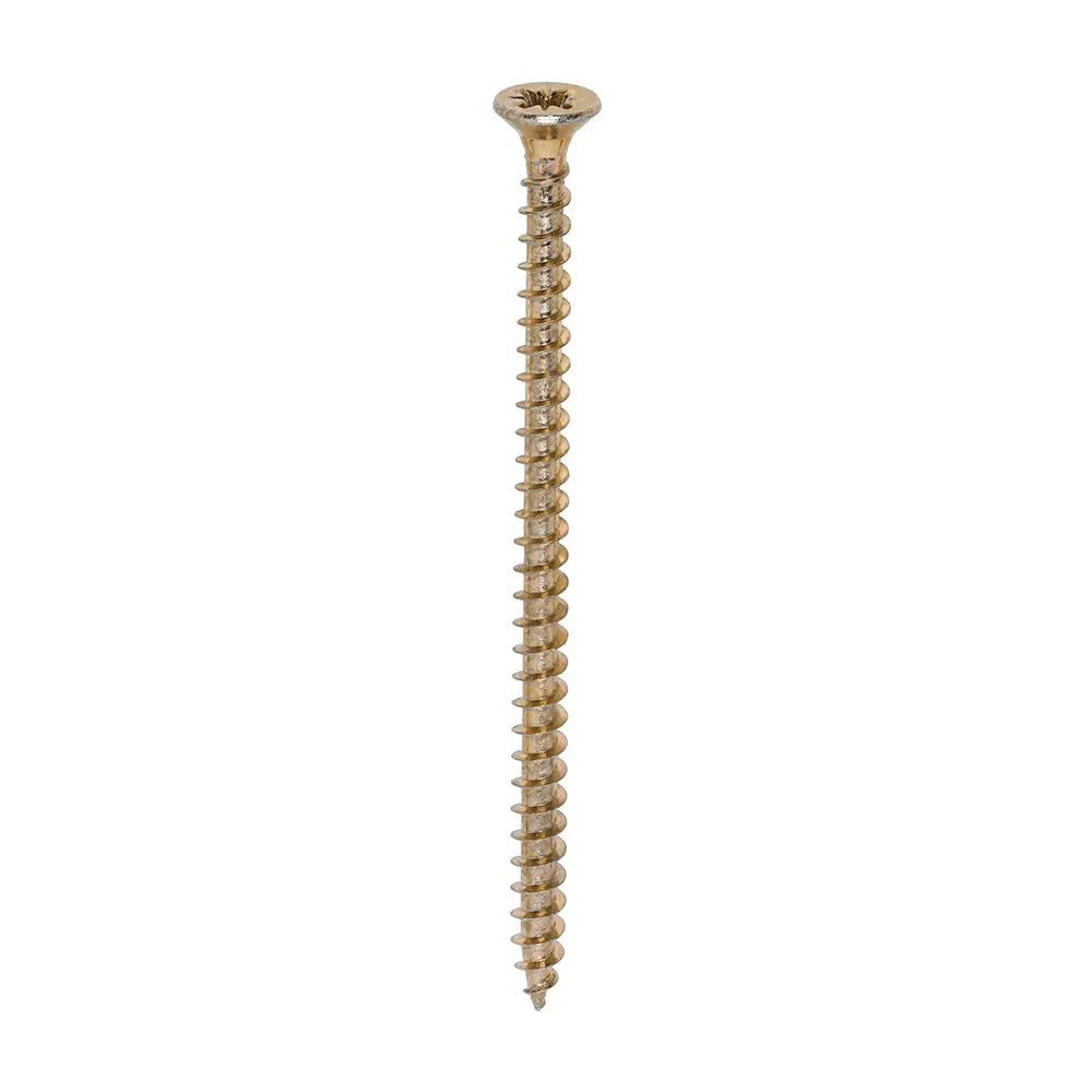 TIMco Solo Chipboard & Woodscrews PZ Double Countersunk Yellow
