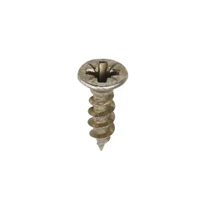 TIMco Solo Chipboard & Woodscrews PZ Double Countersunk Yellow