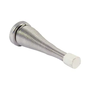 Timco Spring Door Stops Nickel 2-Pack
