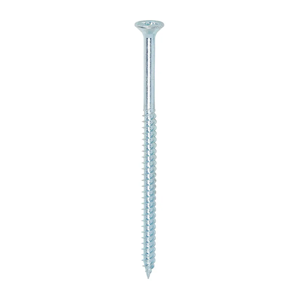 TIMco Twin-Threaded Woodscrews PZ Double Countersunk Zinc