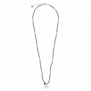 Timeless Black Onyx Silver Necklace