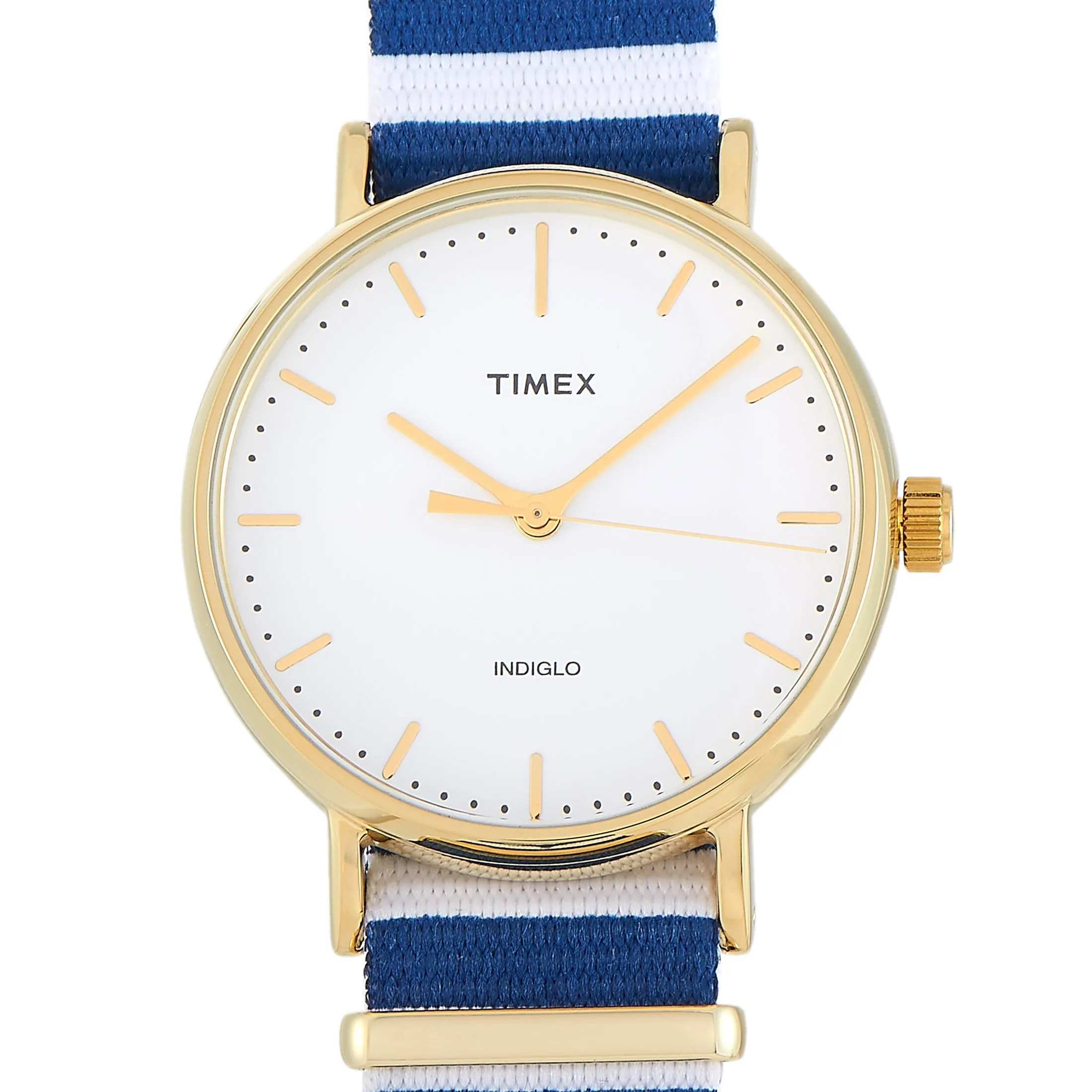 Timex Fairfield Gold-Tone Watch TW2P91900