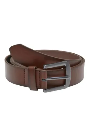 Urban Classics - Easy Synthetic Leather Brown/Silver - Belt