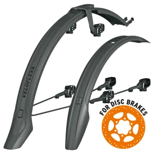 Veloflexx 55mm Mudguard Set (Black)