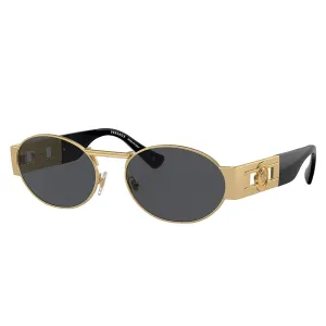 Versace ICONIC VE 2264 100287 56mm Unisex Oval Sunglasses