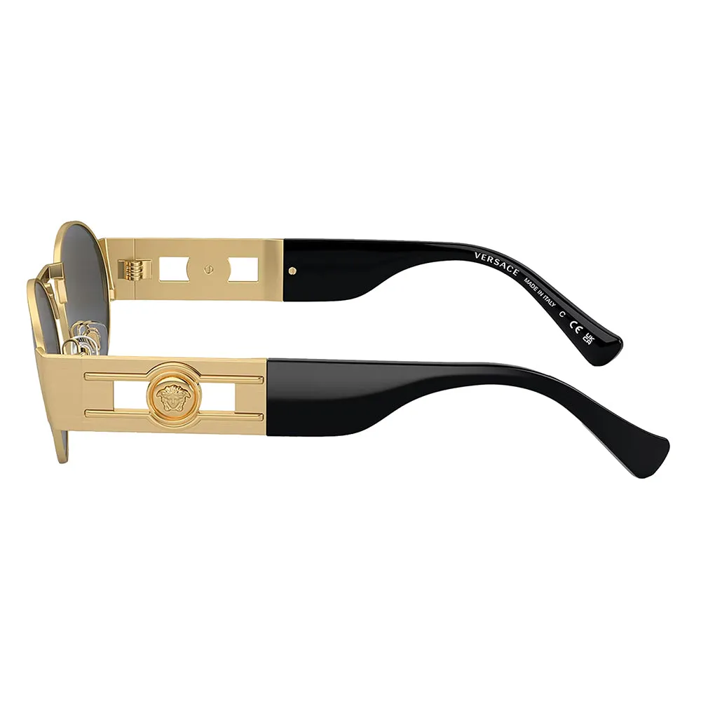 Versace ICONIC VE 2264 100287 56mm Unisex Oval Sunglasses