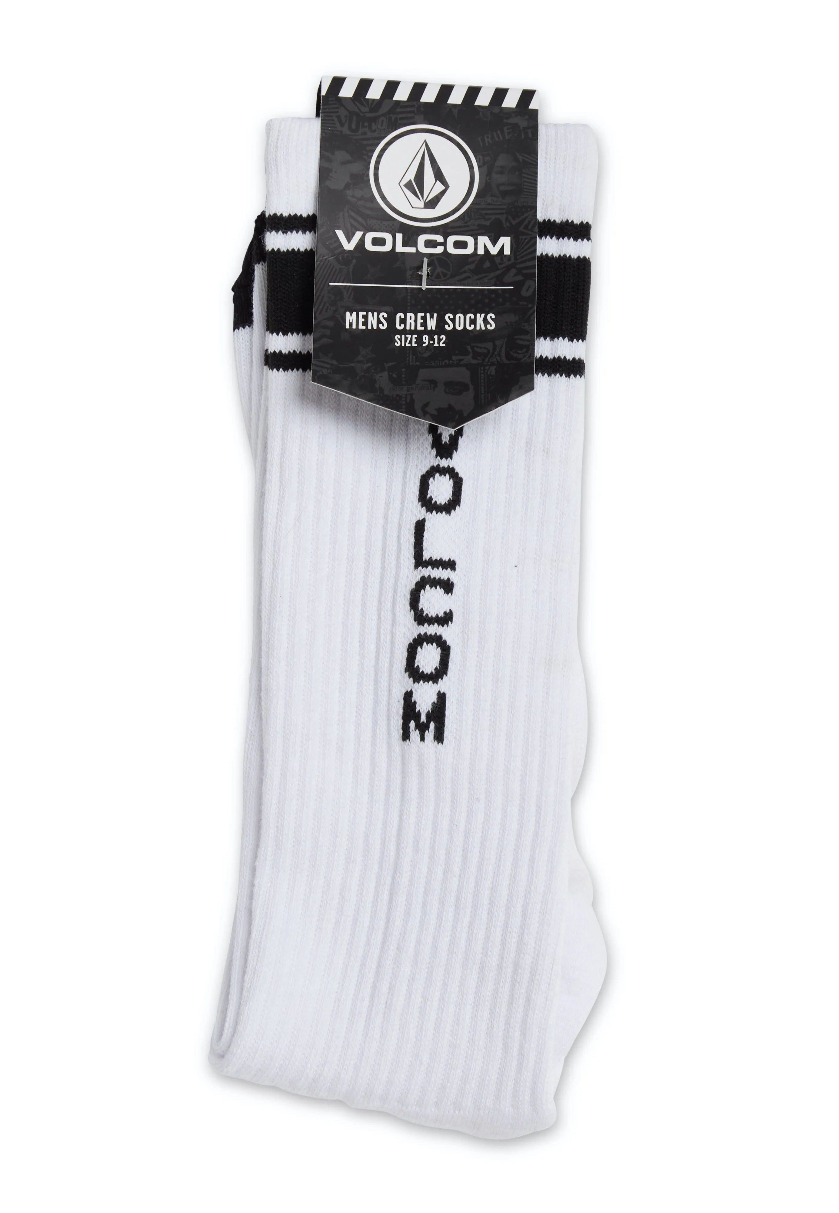 Volcom - High Stripe White - Socks