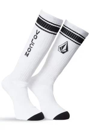 Volcom - High Stripe White - Socks