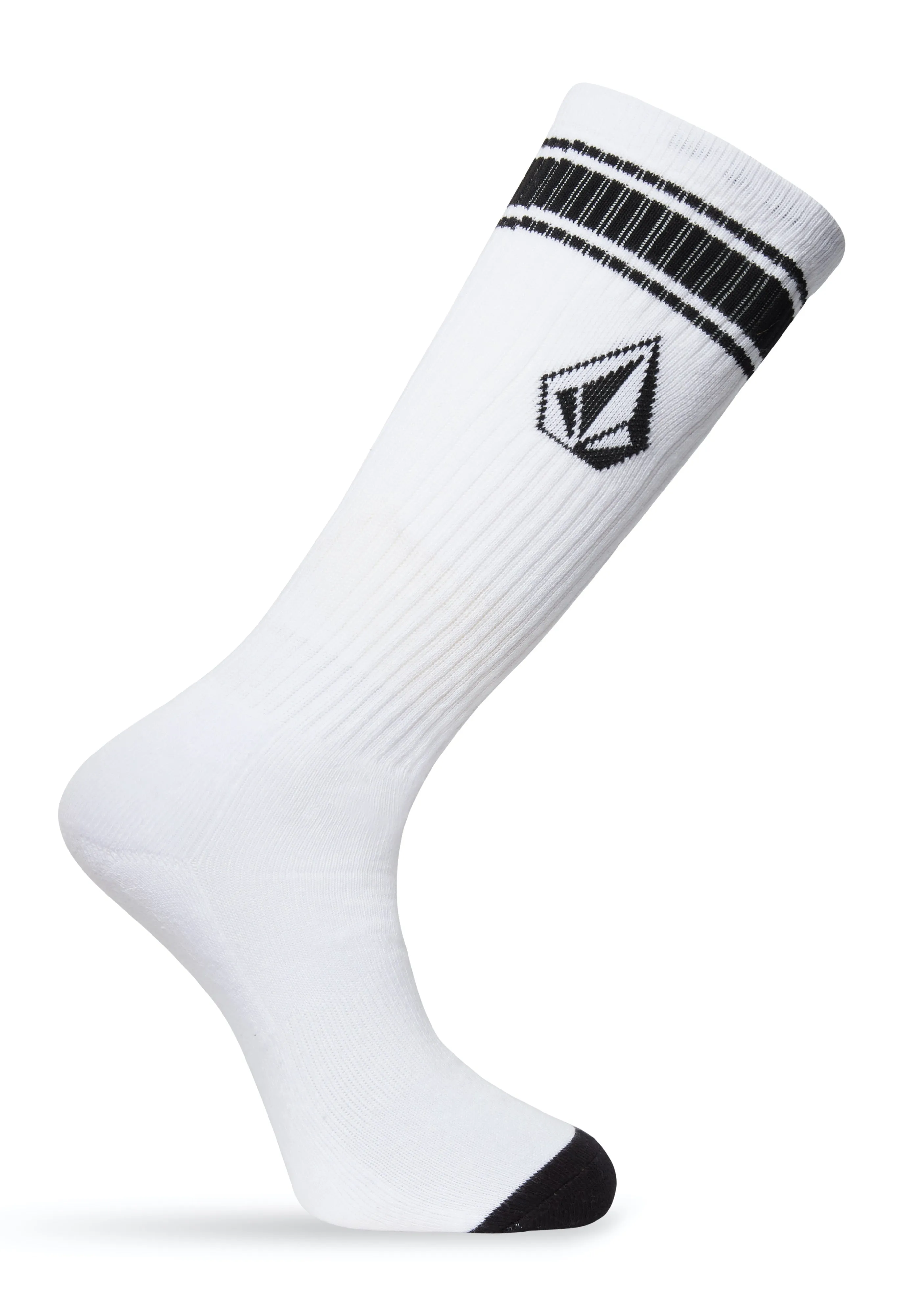 Volcom - High Stripe White - Socks