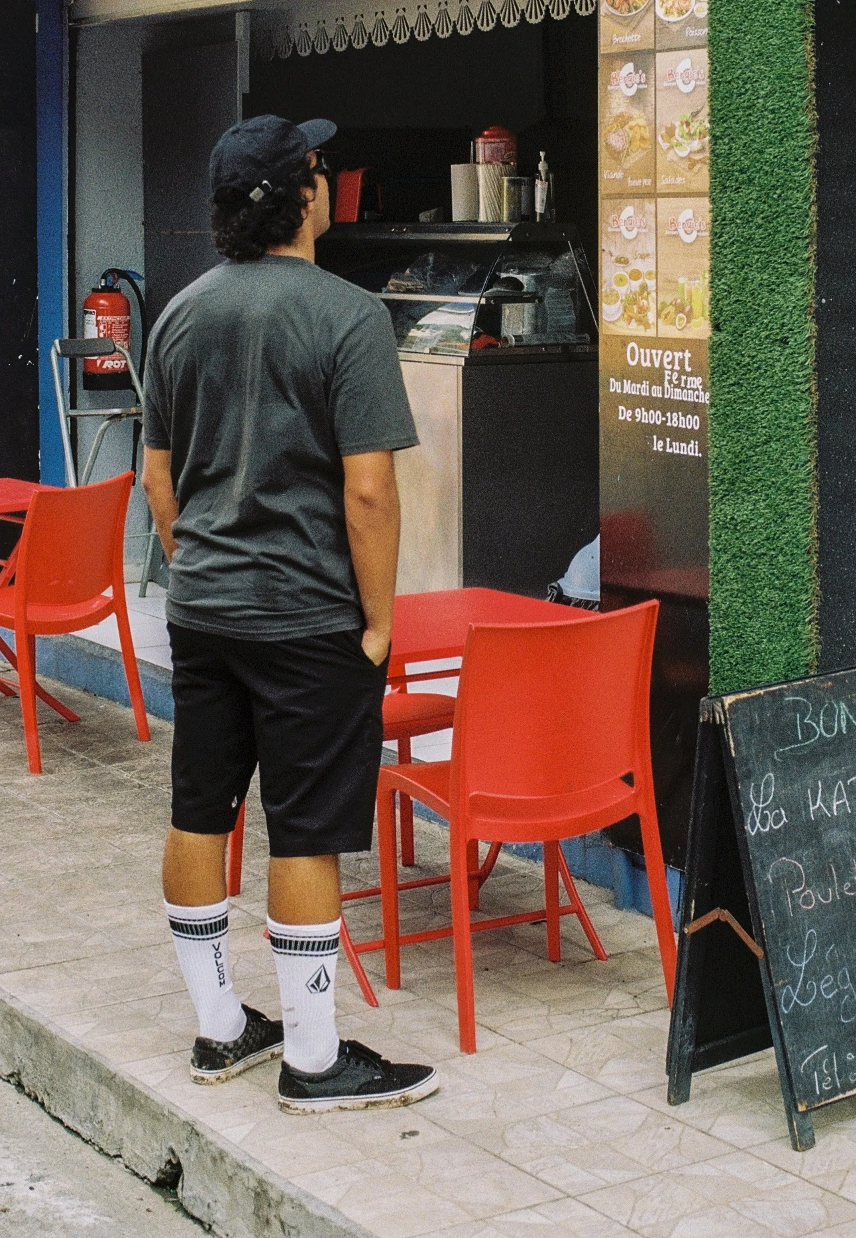 Volcom - High Stripe White - Socks