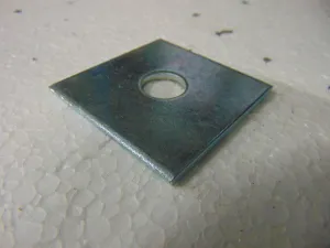 Washer Square 10mm Centre - Per 10