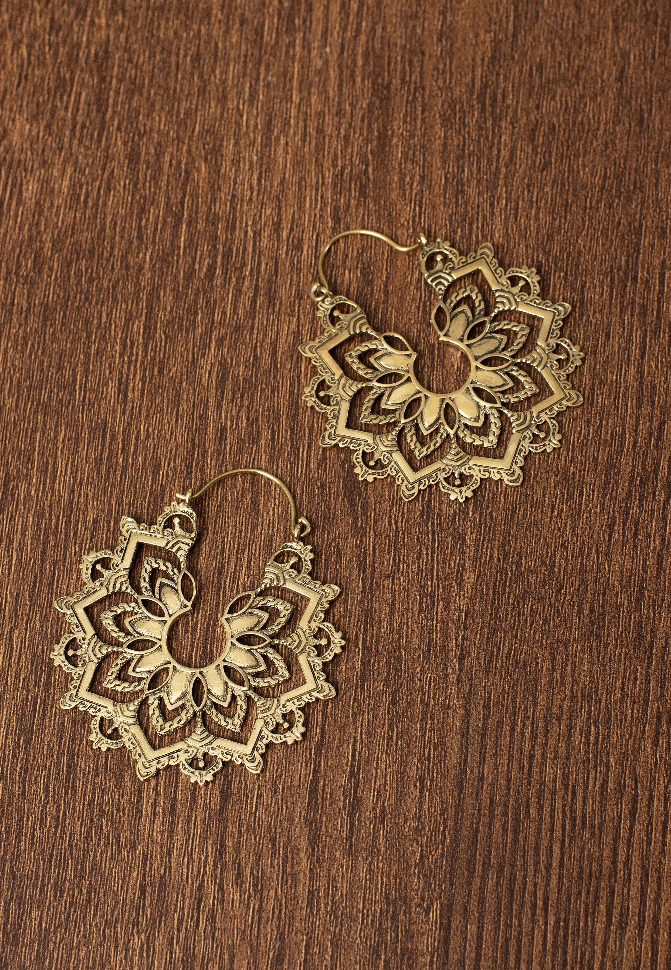 Wildcat - Golden Sunburst - Earrings