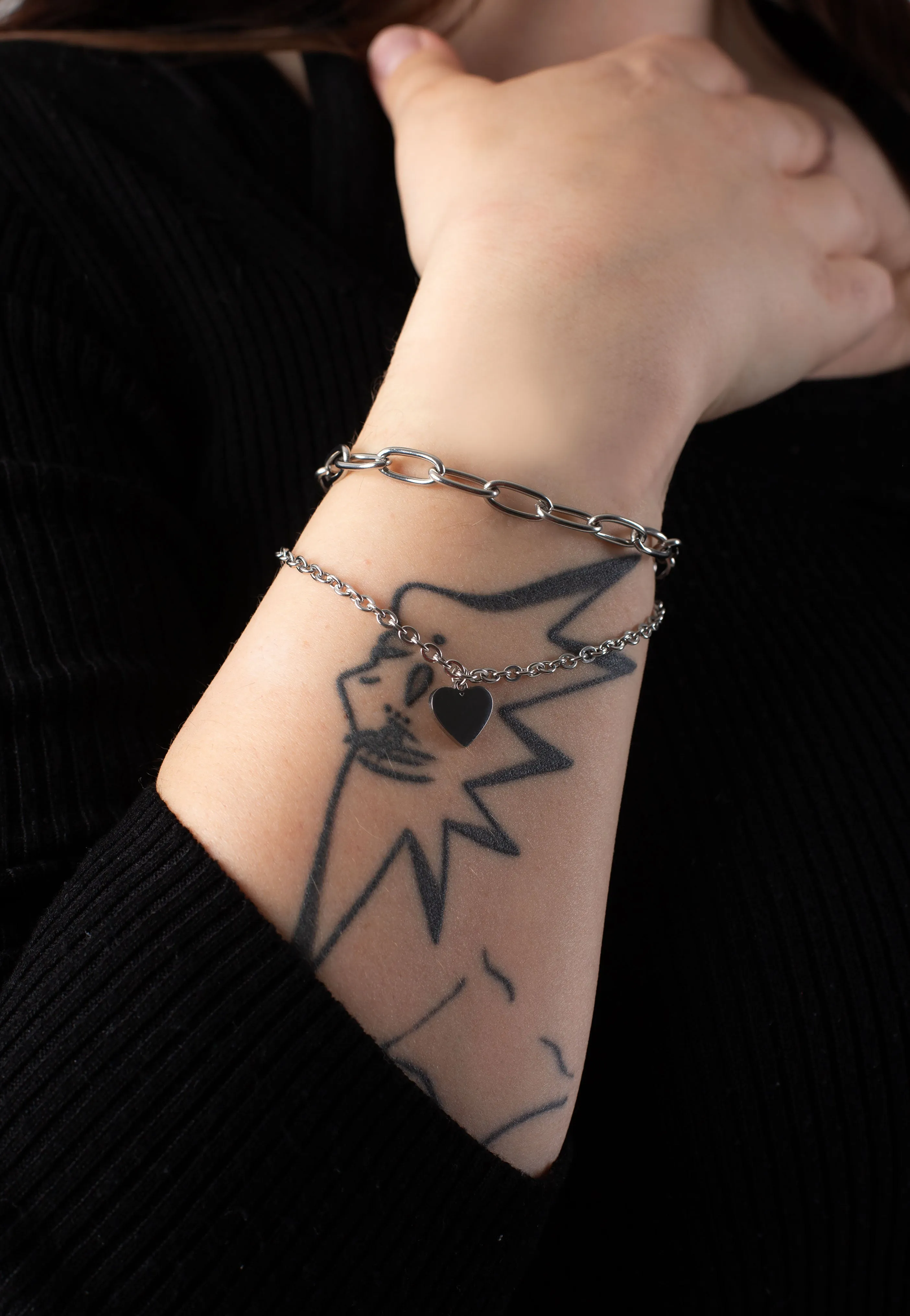 Wildcat - Heart Silver - Bracelet