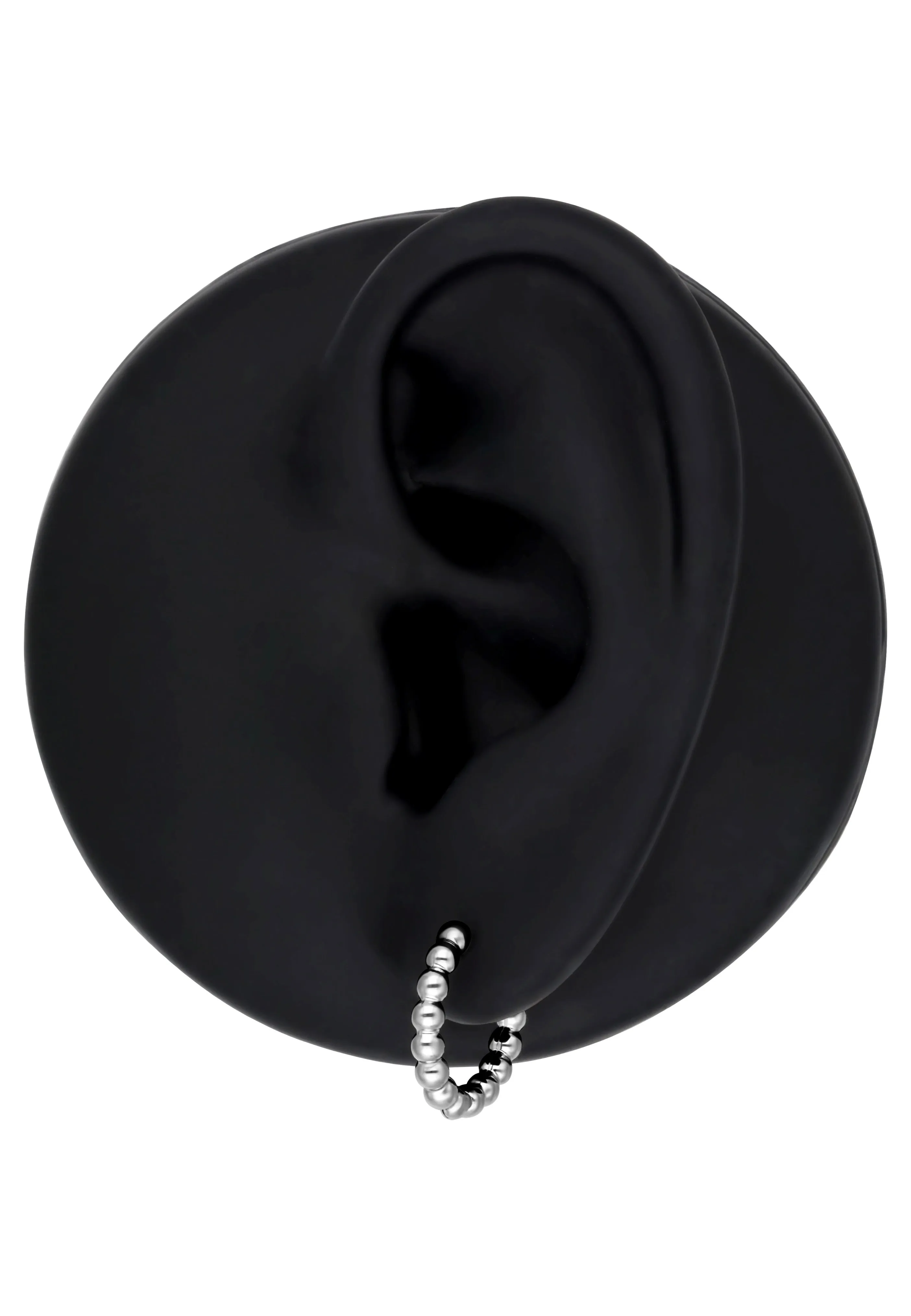Wildcat - Little Basic Bubble Hoops Pairs 10 mm Silver - Earrings