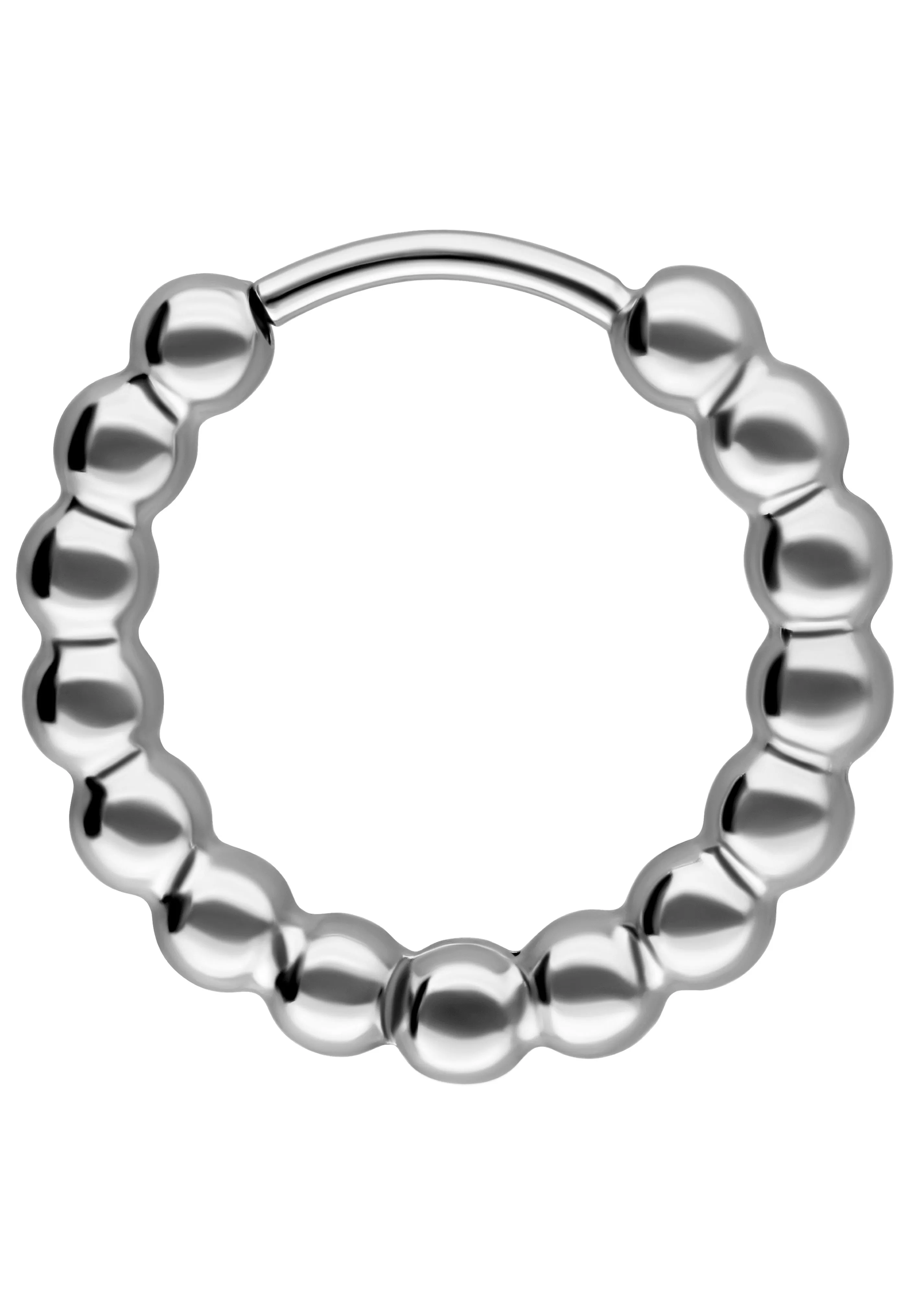 Wildcat - Little Basic Bubble Hoops Pairs 10 mm Silver - Earrings