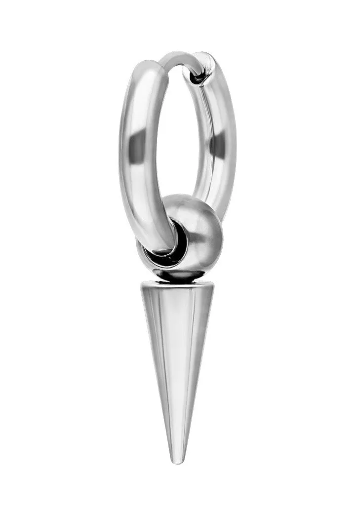 Wildcat - Little Long Spike Silver - Earrings