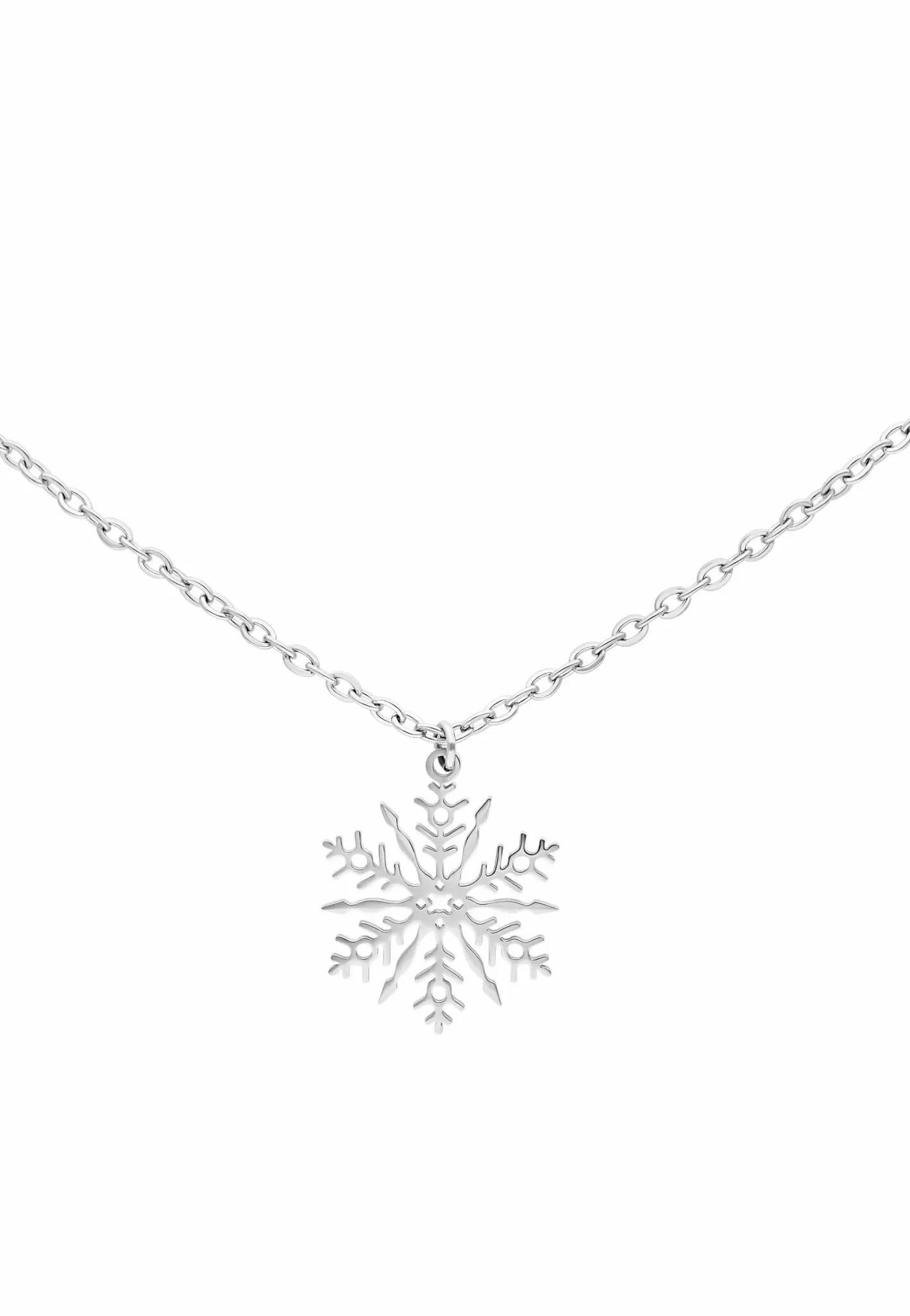Wildcat - Snowflake Silver - Necklace