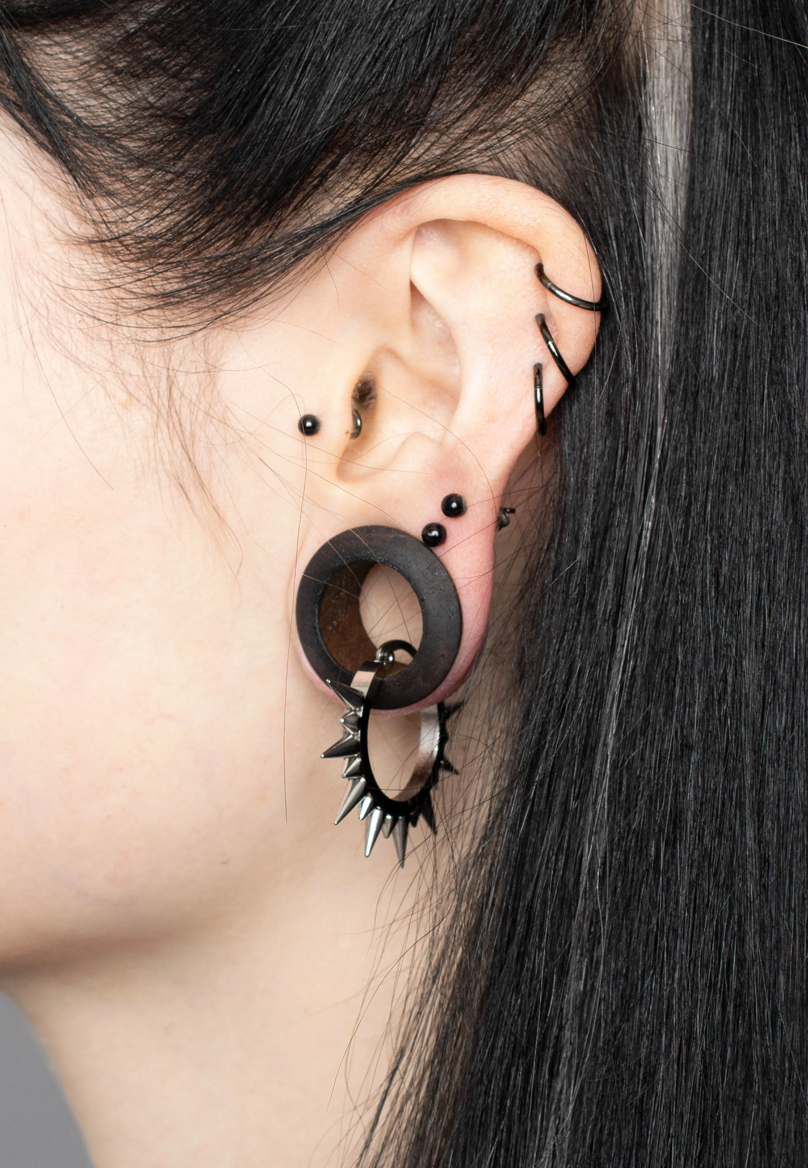 Wildcat - Spiked Silver - Earrings