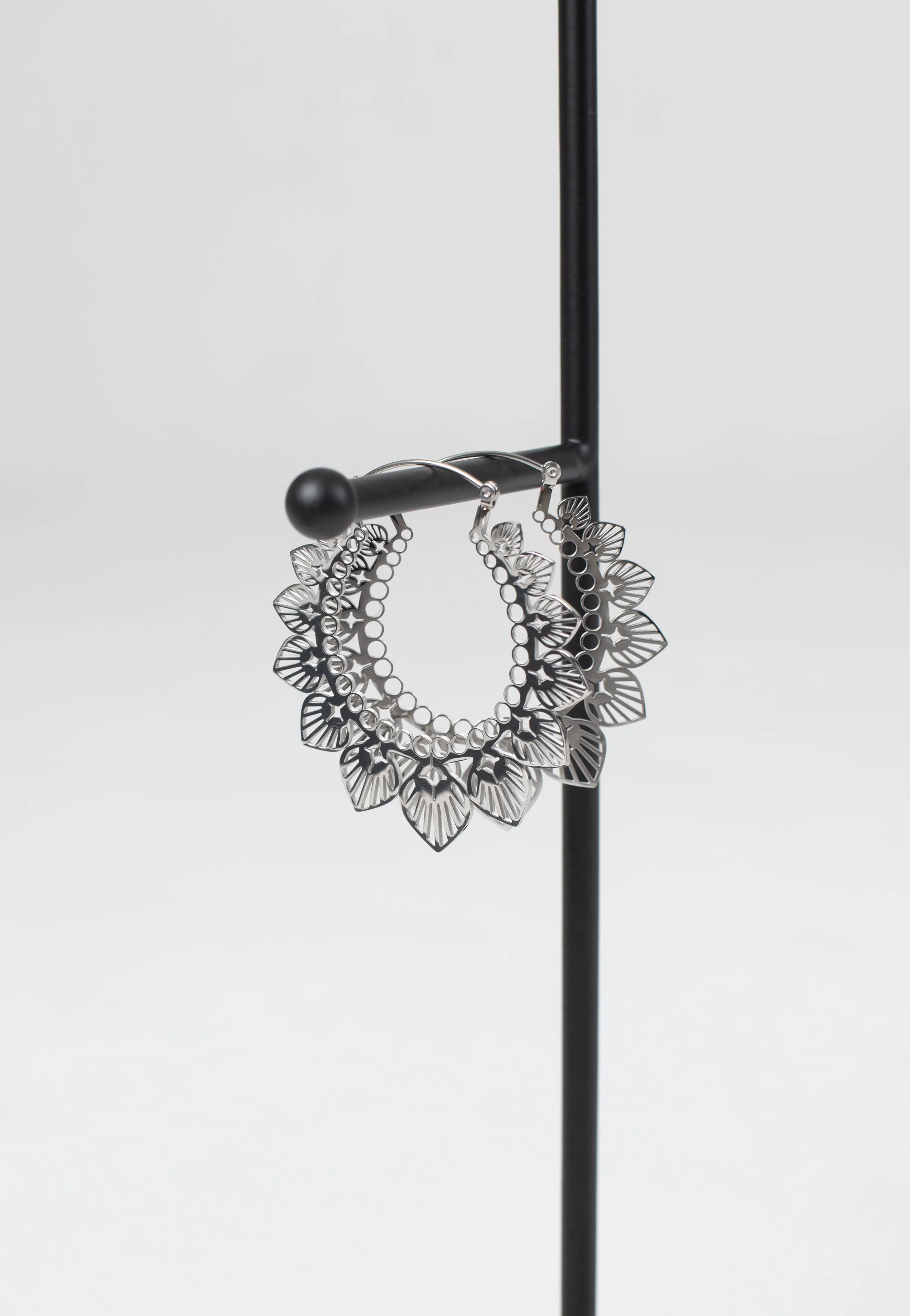 Wildcat - Sunflower Bubble Pairs Silver - Earrings