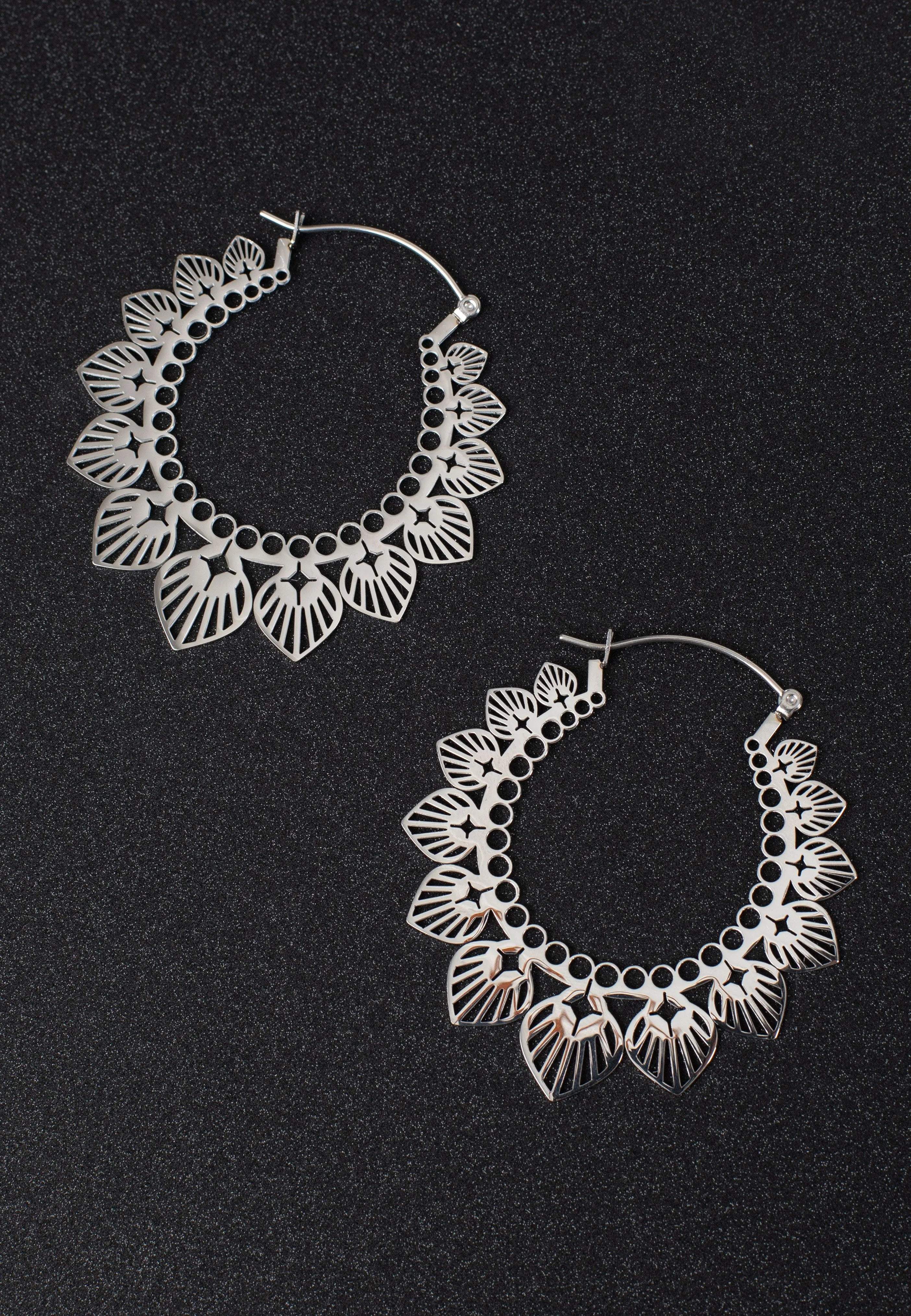Wildcat - Sunflower Bubble Pairs Silver - Earrings