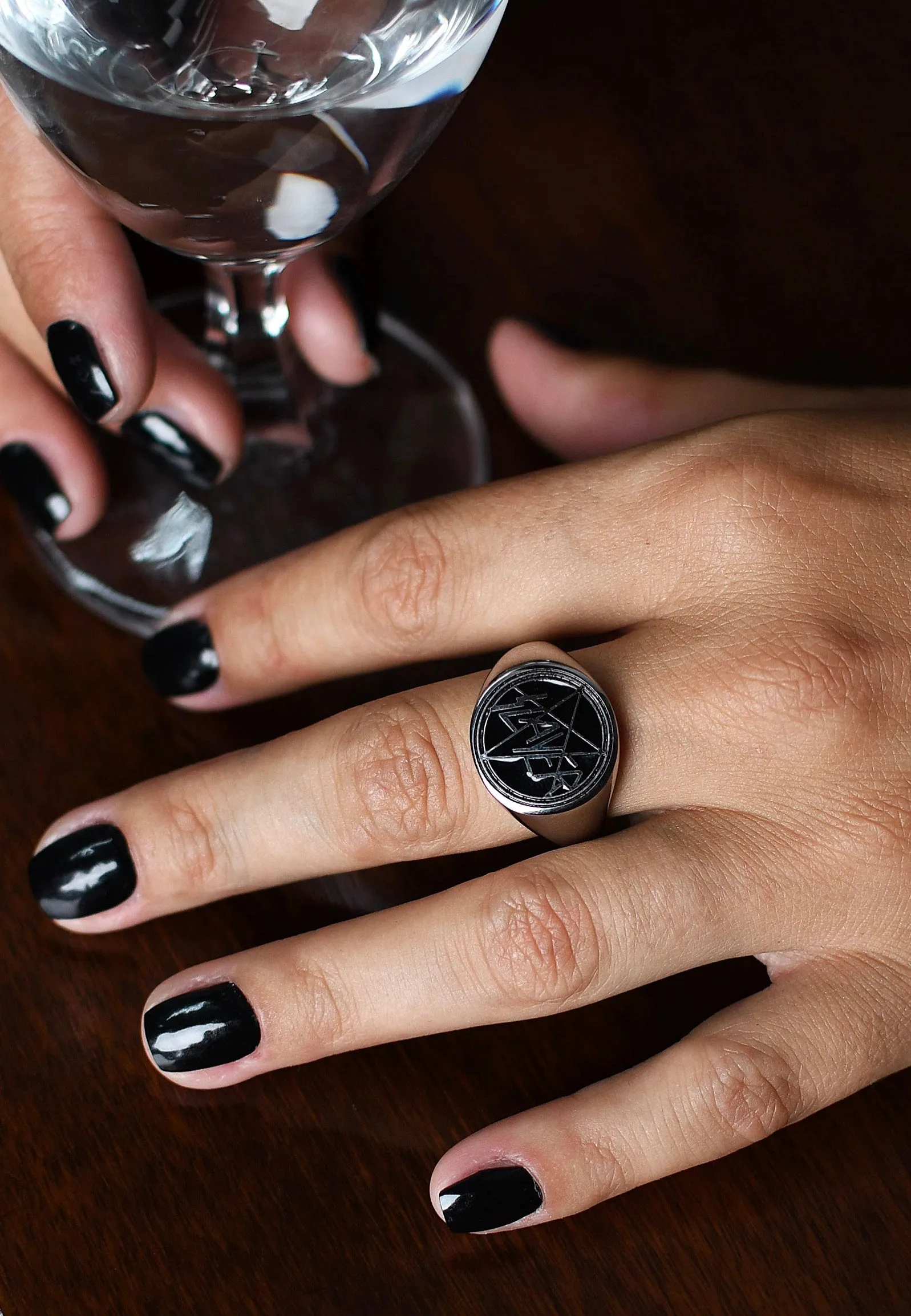 Wildcat x Slayer - Enamel Signet - Ring