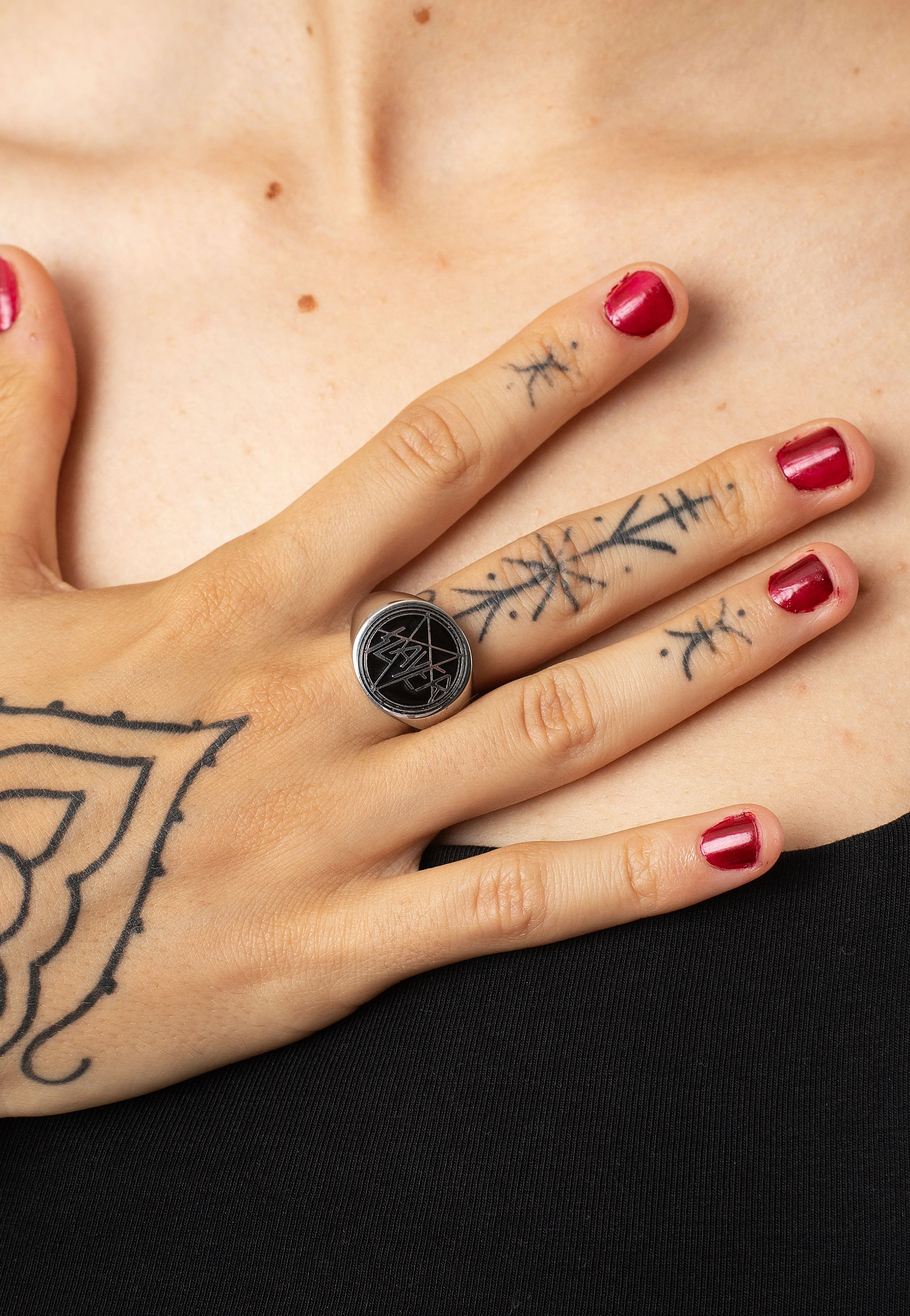 Wildcat x Slayer - Enamel Signet - Ring