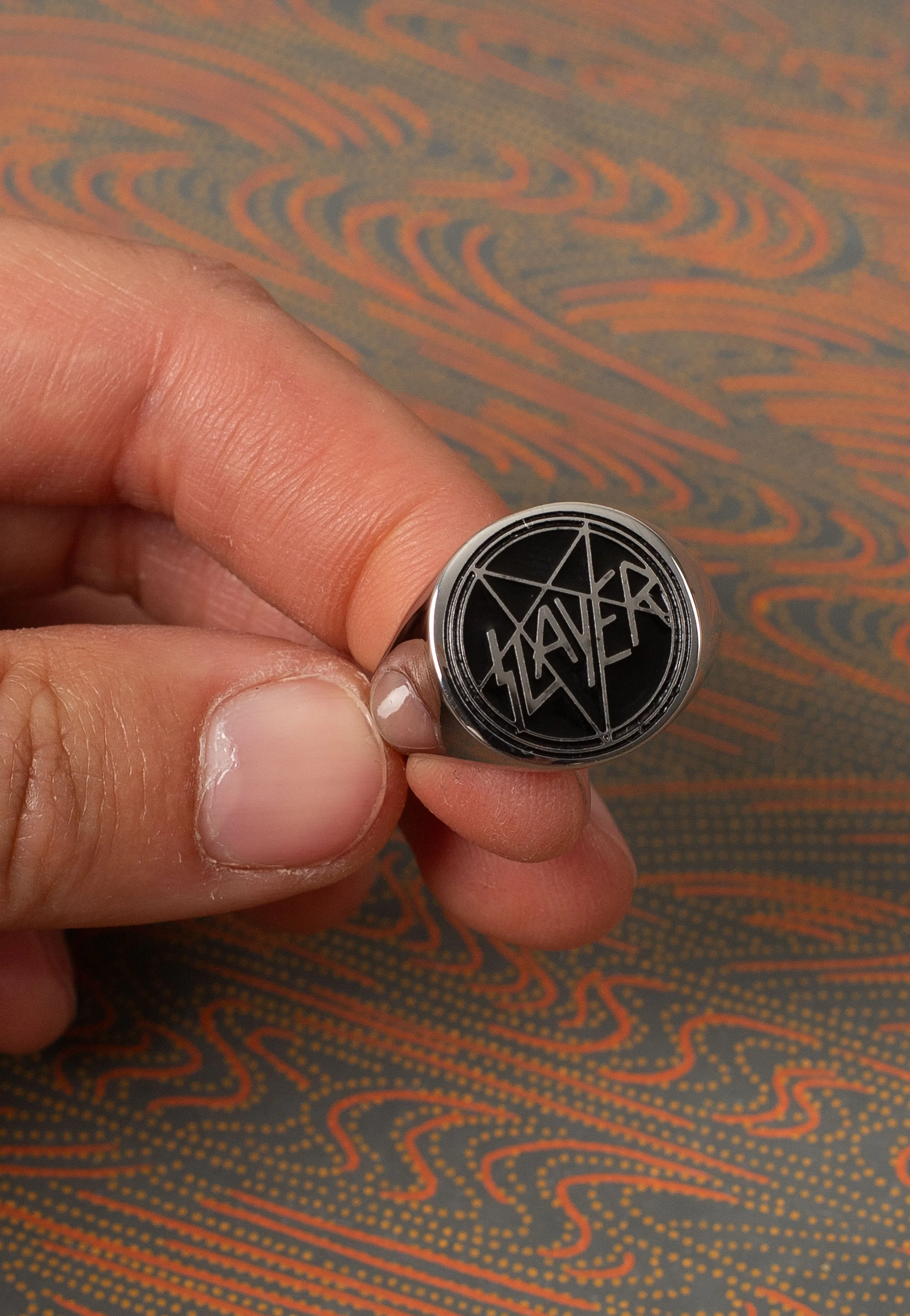 Wildcat x Slayer - Enamel Signet - Ring