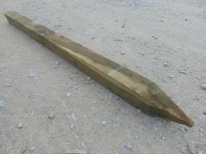 Wooden Fence Post Tanalised 5' 6" x 3" x 3"