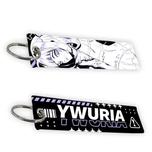 Ywuria Caution Jet Tag